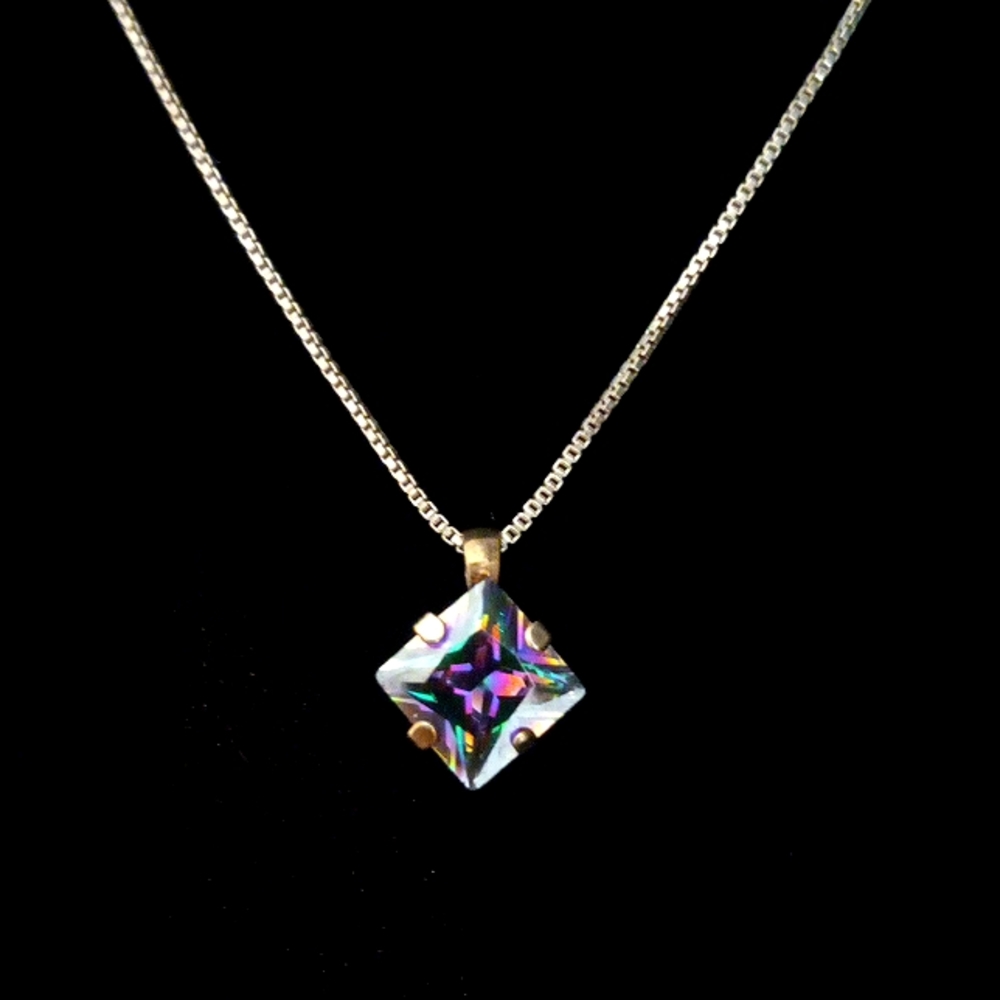 925 Mystic Topaz Necklace